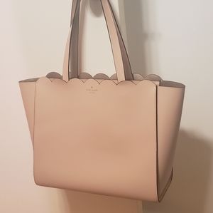 Kate Spade Leewood Rainne pink leather tote